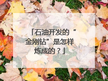 石油开发的“金刚钻”是怎样炼成的？