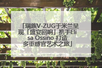 瑞族V-ZUG于米兰呈现「盛宴回响」携手Elisa Ossino 打造多重感官艺术之旅