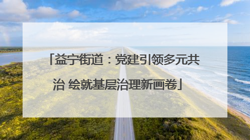 益宁街道：党建引领多元共治 绘就基层治理新画卷