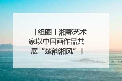 组图丨湘鄂艺术家以中国画作品共展“楚韵湘风”