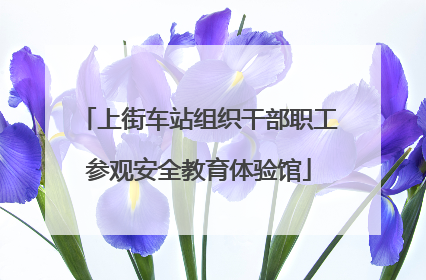 上街车站组织干部职工参观安全教育体验馆