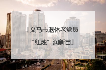 义马市退休老党员“红烛”润新苗