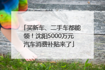 买新车、二手车都能领！沈阳5000万元汽车消费补贴来了