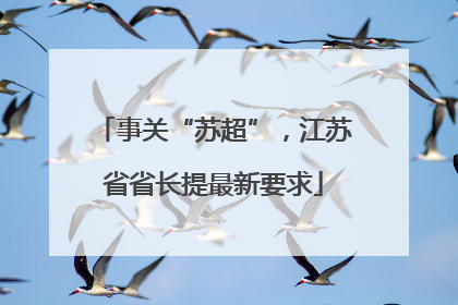 事关“苏超”，江苏省省长提最新要求