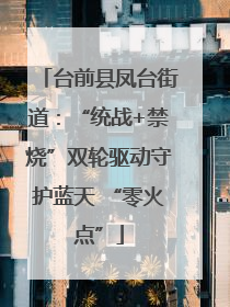 台前县凤台街道：“统战+禁烧”双轮驱动守护蓝天 “零火点”