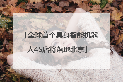 全球首个具身智能机器人4S店将落地北京