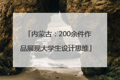 内蒙古：200余件作品展现大学生设计思维