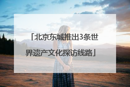 北京东城推出3条世界遗产文化探访线路