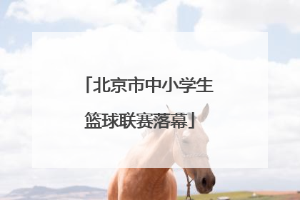 北京市中小学生篮球联赛落幕