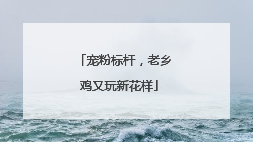 宠粉标杆，老乡鸡又玩新花样