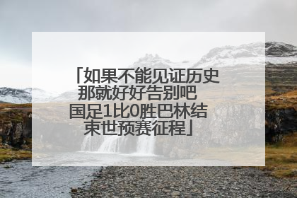如果不能见证历史 那就好好告别吧 国足1比0胜巴林结束世预赛征程
