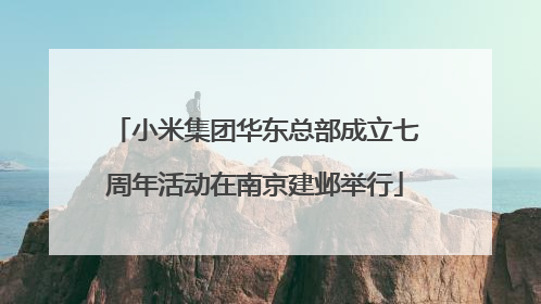 小米集团华东总部成立七周年活动在南京建邺举行