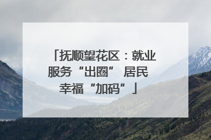 抚顺望花区：就业服务“出圈” 居民幸福“加码”