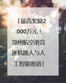 最高奖励2000万元！郑州航空港竞逐机器人与人工智能赛道