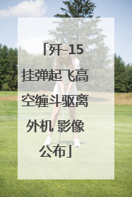 歼-15挂弹起飞高空缠斗驱离外机 影像公布