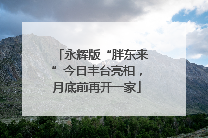 永辉版“胖东来”今日丰台亮相，月底前再开一家