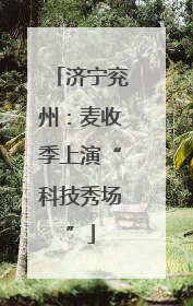 济宁兖州：麦收季上演“科技秀场”
