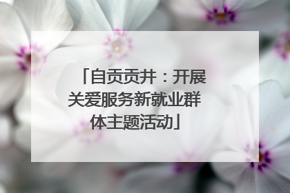自贡贡井：开展关爱服务新就业群体主题活动