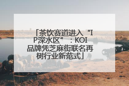 茶饮赛道进入“IP深水区”：KOI品牌凭芝麻街联名再树行业新范式