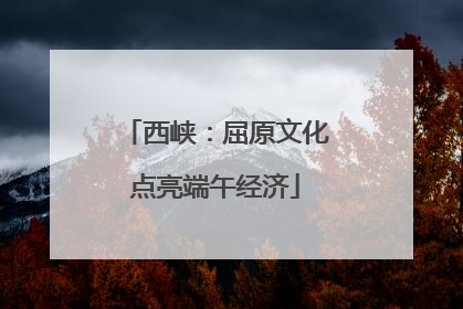 西峡：屈原文化点亮端午经济