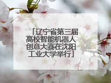 辽宁省第三届高校智能机器人创意大赛在沈阳工业大学举行