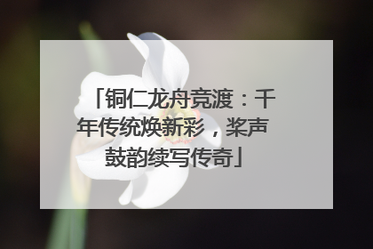 铜仁龙舟竞渡：千年传统焕新彩，桨声鼓韵续写传奇