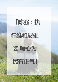 陈强：执行维和展雄姿 暖心为民有正气