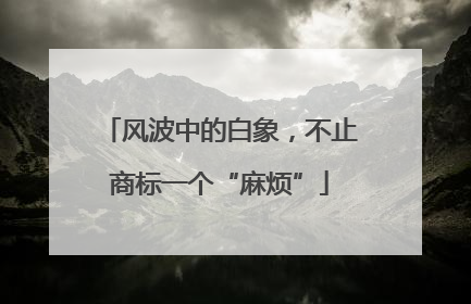 风波中的白象，不止商标一个“麻烦”